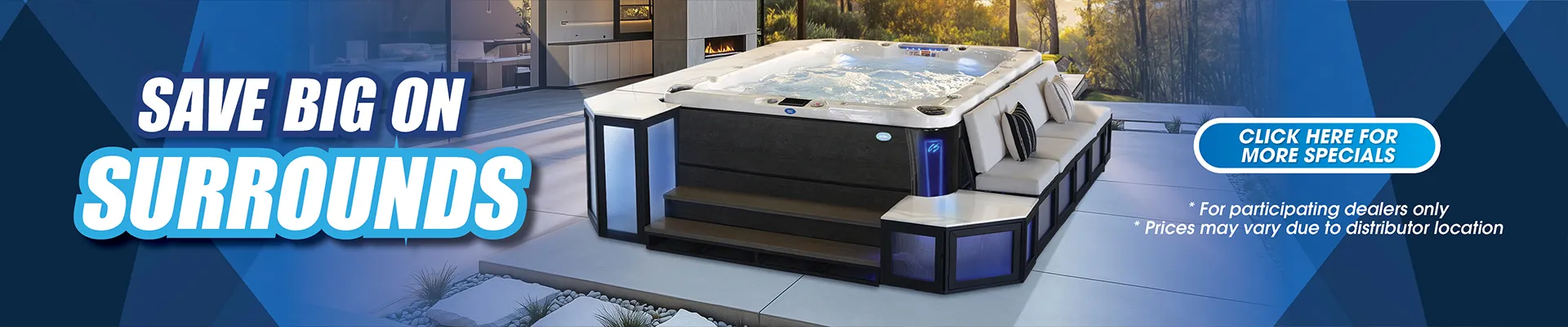 Calspas hot tub being used in a family setting - Santa Clara